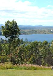 The view from the Bert Button Lookout picnic grounds