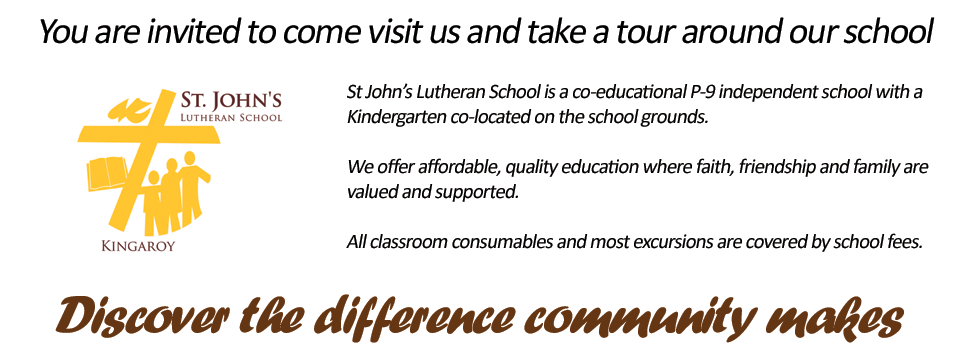 St John's Lutheran School Open Day - 7 August 2019