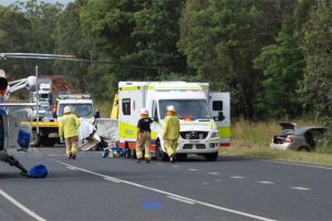 Accident Blocks D’Aguilar Highway