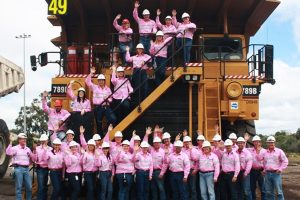 Miners Think Pink For Cancer