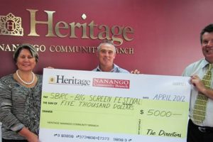 Big Cheque For A Big Screen Night