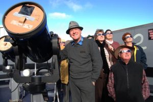 Venus Viewers Gather At Maidenwell