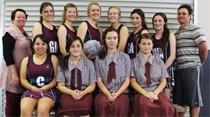 St Mary’s Netballers<br> Head Off To Caloundra