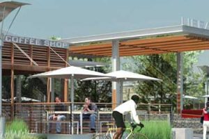 Council Axes Controversial<br> Glendon St Forecourt Cafe