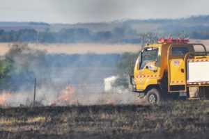 Grass Fire At Crawford