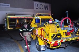 Electrical Fault<br> Sparks Big W Fire