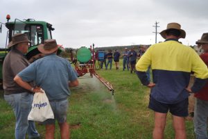 Timely Field Day On Spraying