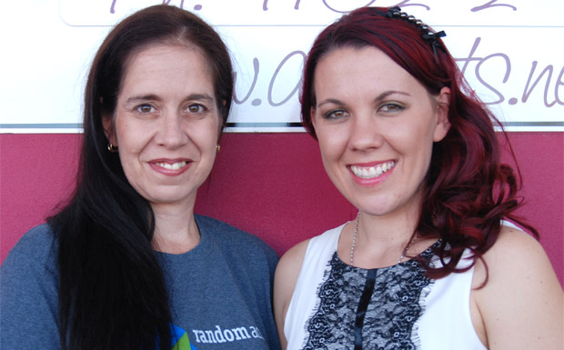 Anita McAllister and Hannah Winter Anita McAllister and Hannah Winter