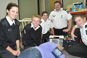 Cadets Learning To Save Lives