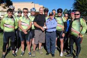 Cyclists Fired Up By Donation