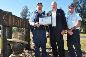 Police Mark A Caring Milestone