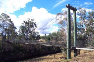 Swinging Bridge Closed For Repairs