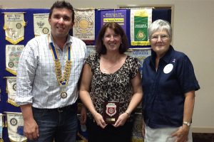 Debbie Wins Rotary Award