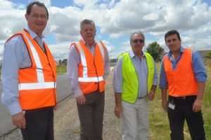 Inspectors Check On Road Repairs