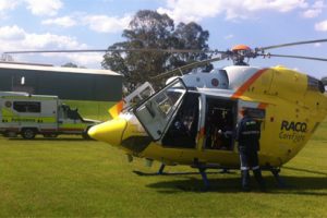 Driver Injured As 4WD Hits Tree