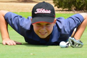 Young Golfers Have A Ball