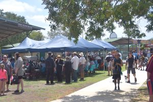 Crowds Flock To Village Green Opening