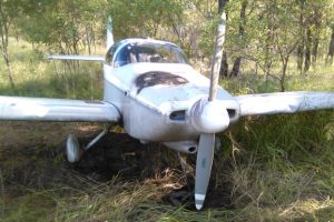 Pilot Escapes Injury