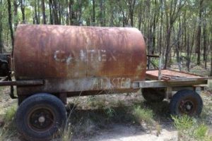 Fuel Trailer Found In Bushland
