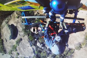 Injured Hiker Airlifted