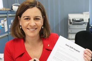 MP Signs Hospital Petition