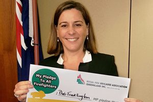 MP Pledges To Support Firies
