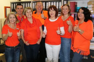 Orange Day Helps The Homeless