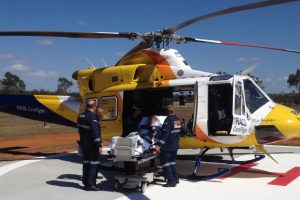 Passenger Critically Injured