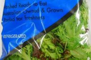 Pre-Packed Lettuce In Recall