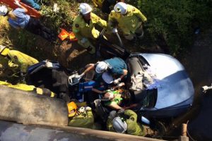 Dramatic Rescue Frees Elderly Driver