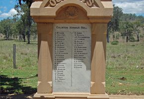 War Memorial Listed On Heritage Register