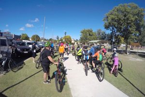 Mountain Bikers Enjoy First Outing