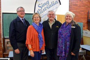 Choir Founder Meets Local Crew