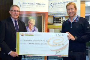 Community Hospital Gets Two Cheques