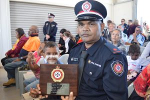 QFES Honours Cherbourg Firefighter