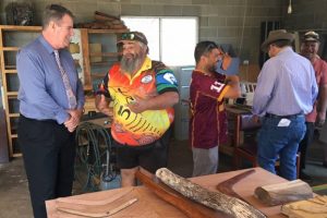 MP Opens Cherbourg Men’s Shed