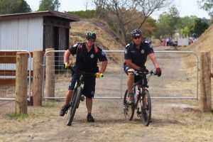 ‘Mounted Police’ Hit Rail Trail