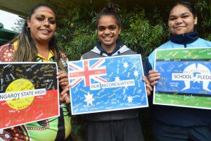 Students Sign Reconciliation Pledge