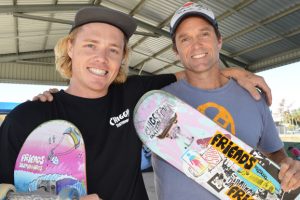 Skaters Roll Into Town With Gifts