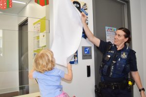 Kindy Kids Love Their Adopt-a-Cop