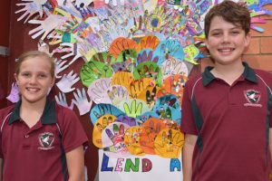 Students Lend A Hand Against Bullies