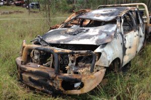 Robbers Burn Stolen Ute