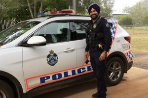 Three Officers At Blackbutt