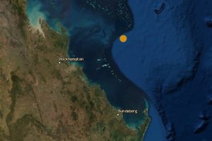 Small Quake Off Coast