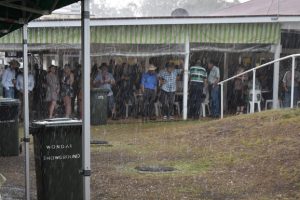 Rain Causes Cancellations