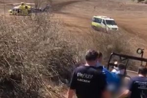 MX Rider Injured