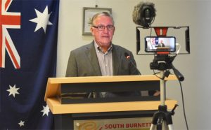 burnett south mayor calm calls southburnett au addressed campbell residents keith chambers kingaroy council covid local live