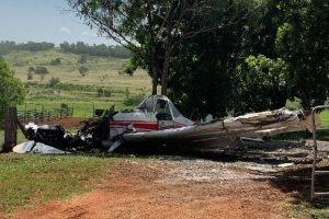 Pilot Airlifted After Crash