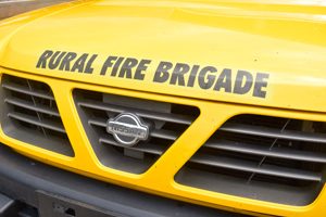 Bogged Car Sparks Fire