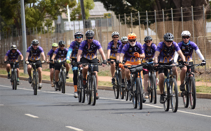Riders 'Pedal' A Message Of Hope - southburnett.com.au
